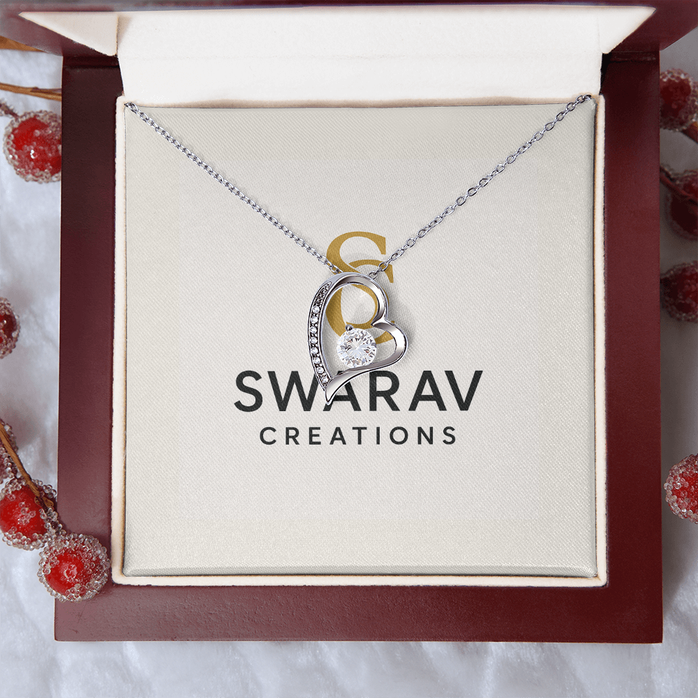 Forever Love Necklace | Designed with heart - Swarav Creations