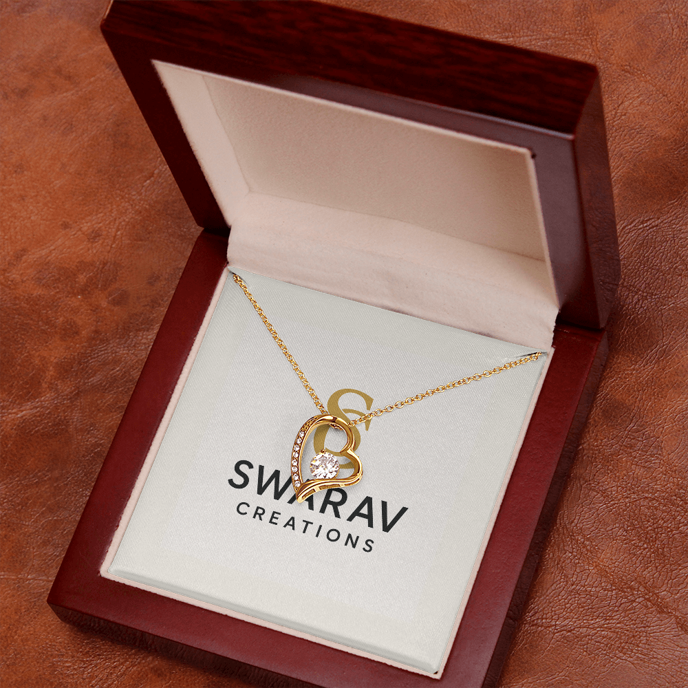 Forever Love Necklace | Designed with heart - Swarav Creations