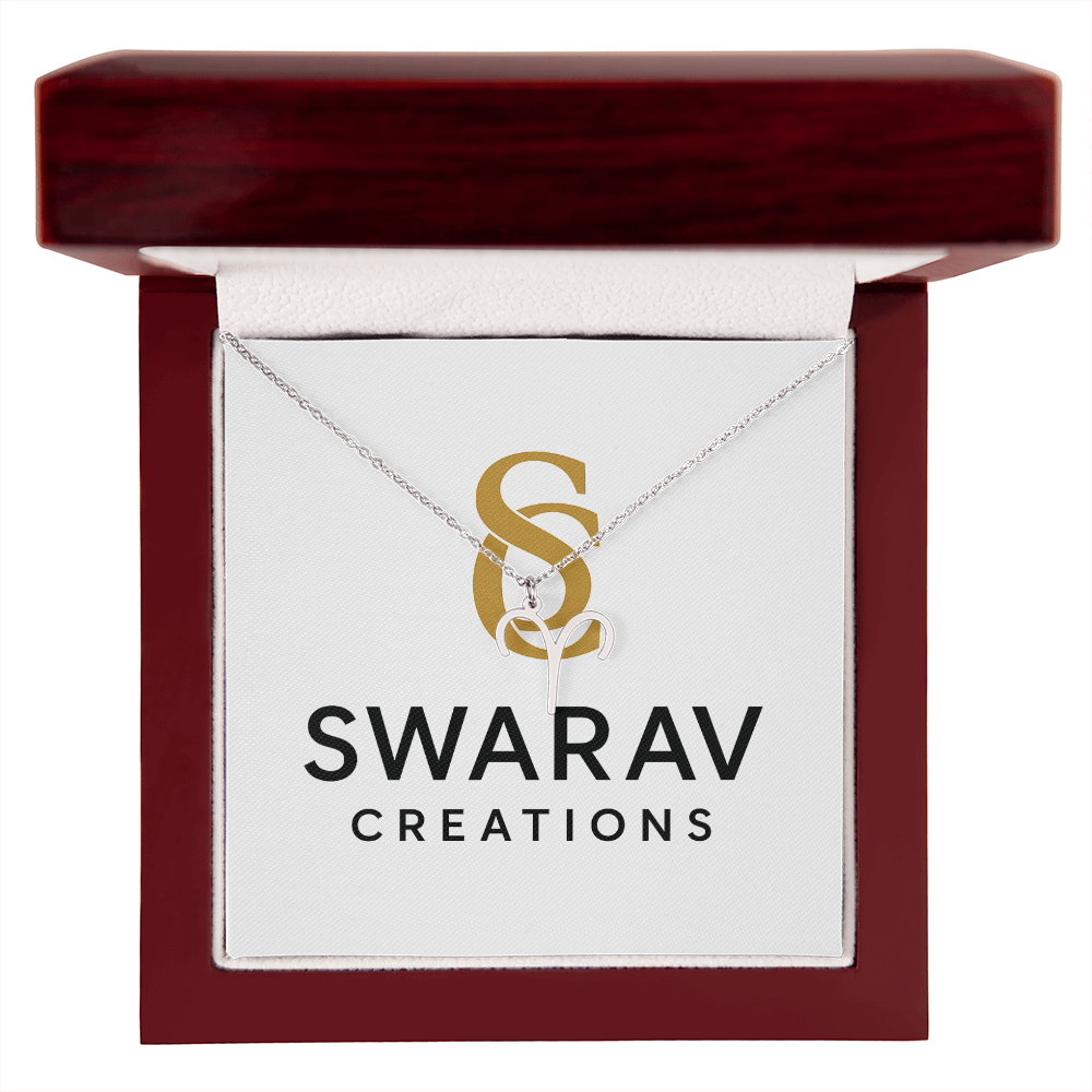 Personalized Zodiac Sign Necklace for Every Star Sign - Swarav Creations