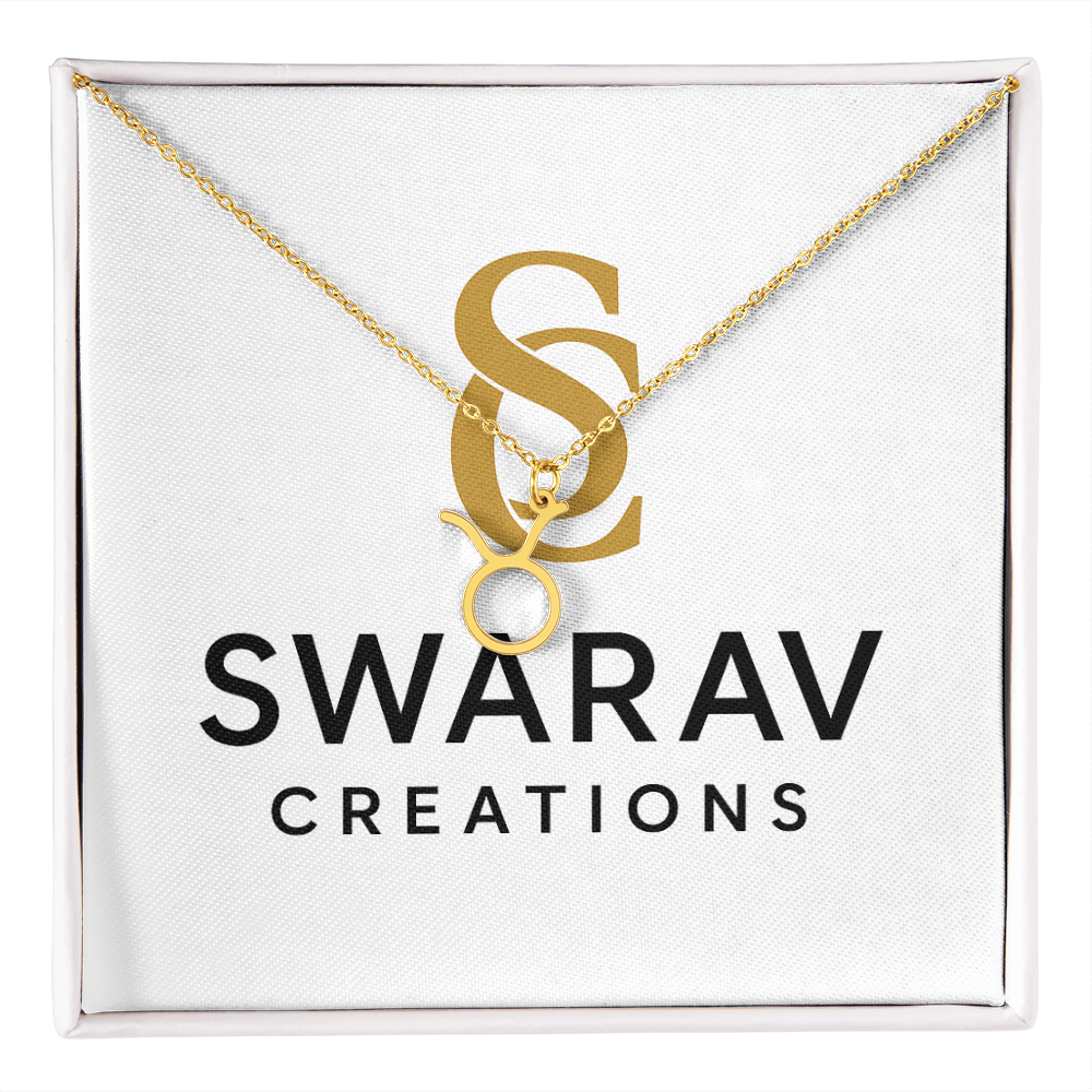 Personalized Zodiac Sign Necklace for Every Star Sign - Swarav Creations