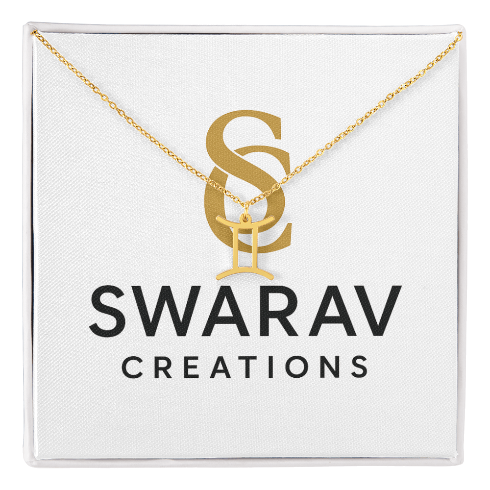 Personalized Zodiac Sign Necklace for Every Star Sign - Swarav Creations