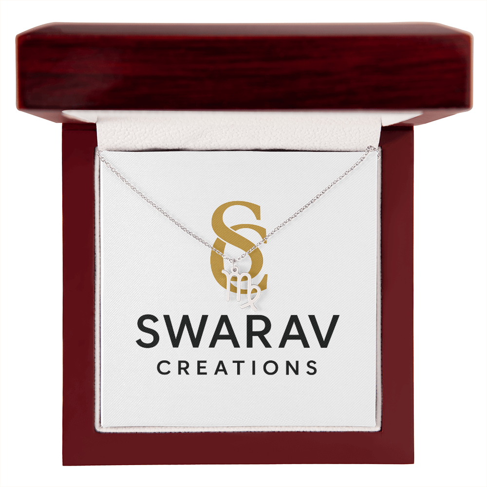 Personalized Zodiac Sign Necklace for Every Star Sign - Swarav Creations