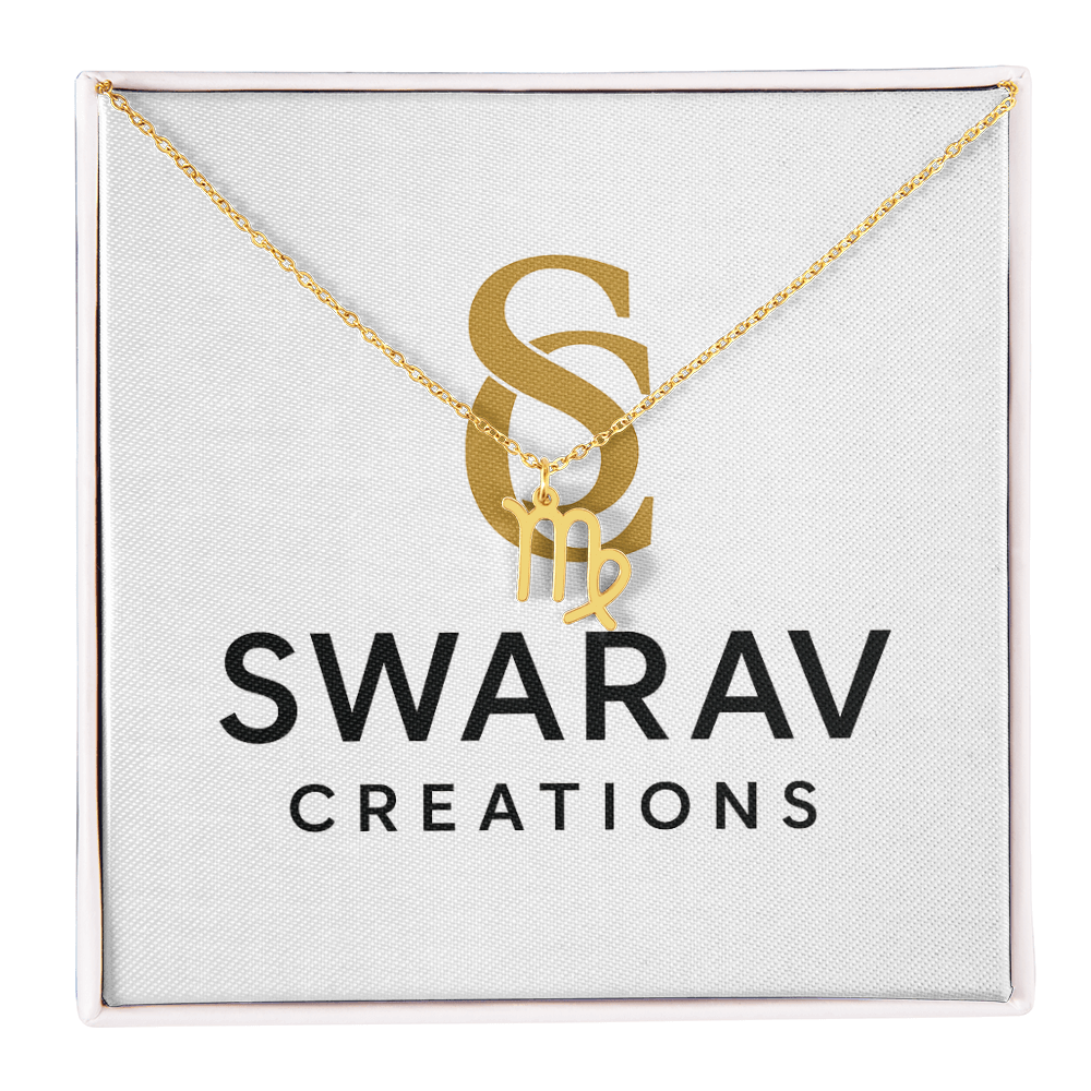 Personalized Zodiac Sign Necklace for Every Star Sign - Swarav Creations