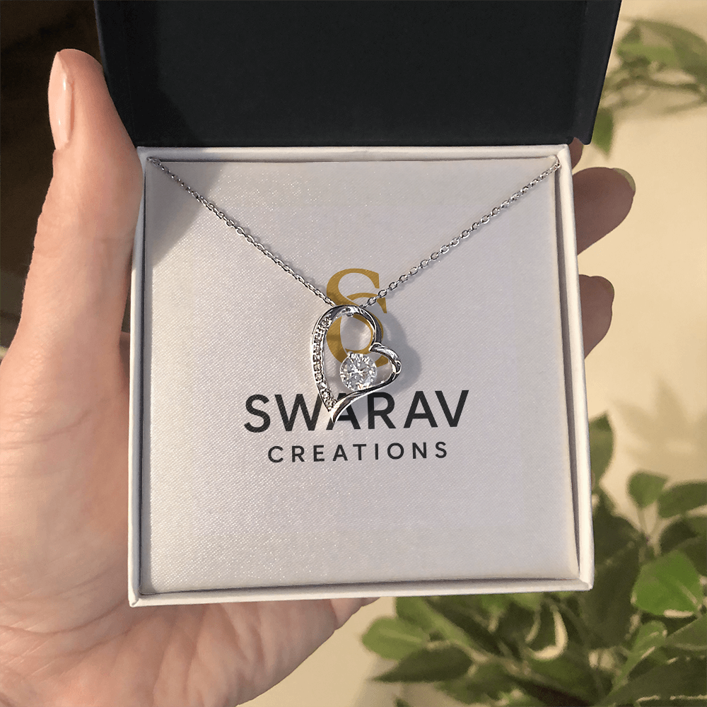 Forever Love Necklace | Designed with heart - Swarav Creations