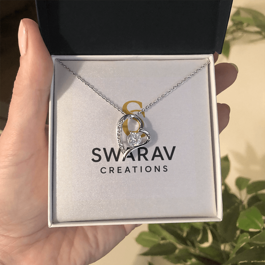 Forever Love Necklace | Designed with heart - Swarav Creations
