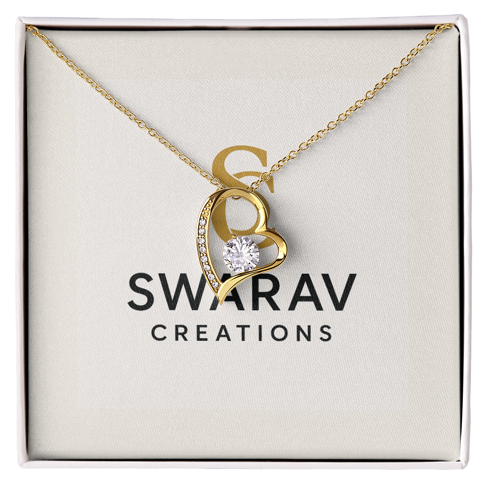 Forever Love Necklace | Designed with heart - Swarav Creations