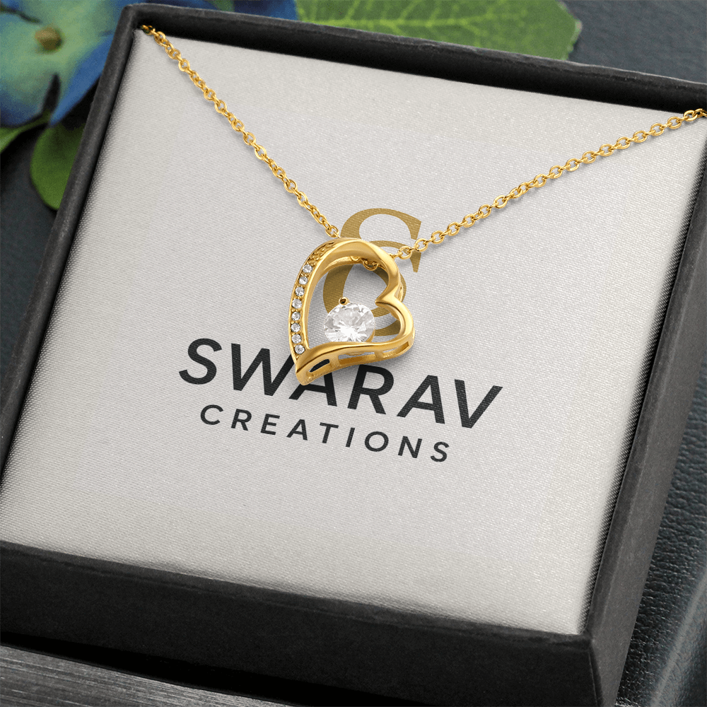 Forever Love Necklace | Designed with heart - Swarav Creations