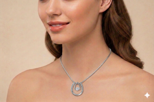 🌸 Alluring Beauty Necklace – Elegant Gift in Standard Box | Swarav Creations