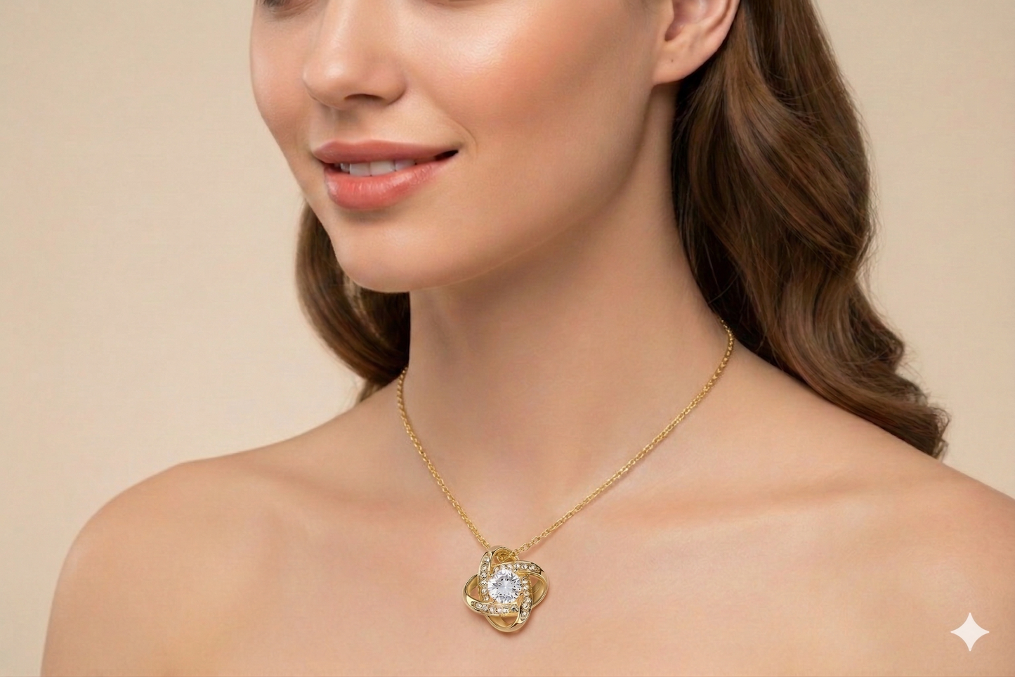 Eternal Love Knot Necklace