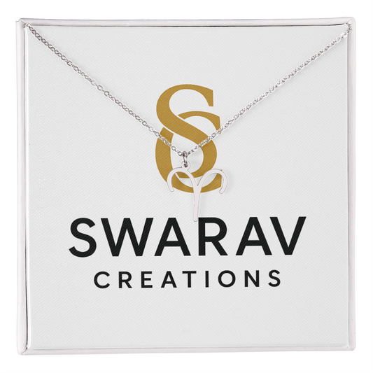 Personalized Zodiac Sign Necklace for Every Star Sign - Swarav Creations