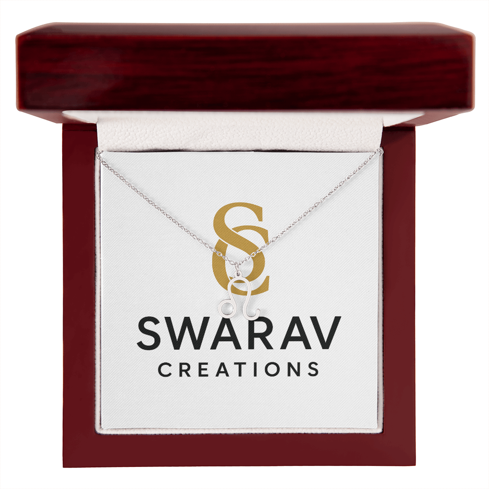 Personalized Zodiac Sign Necklace for Every Star Sign - Swarav Creations