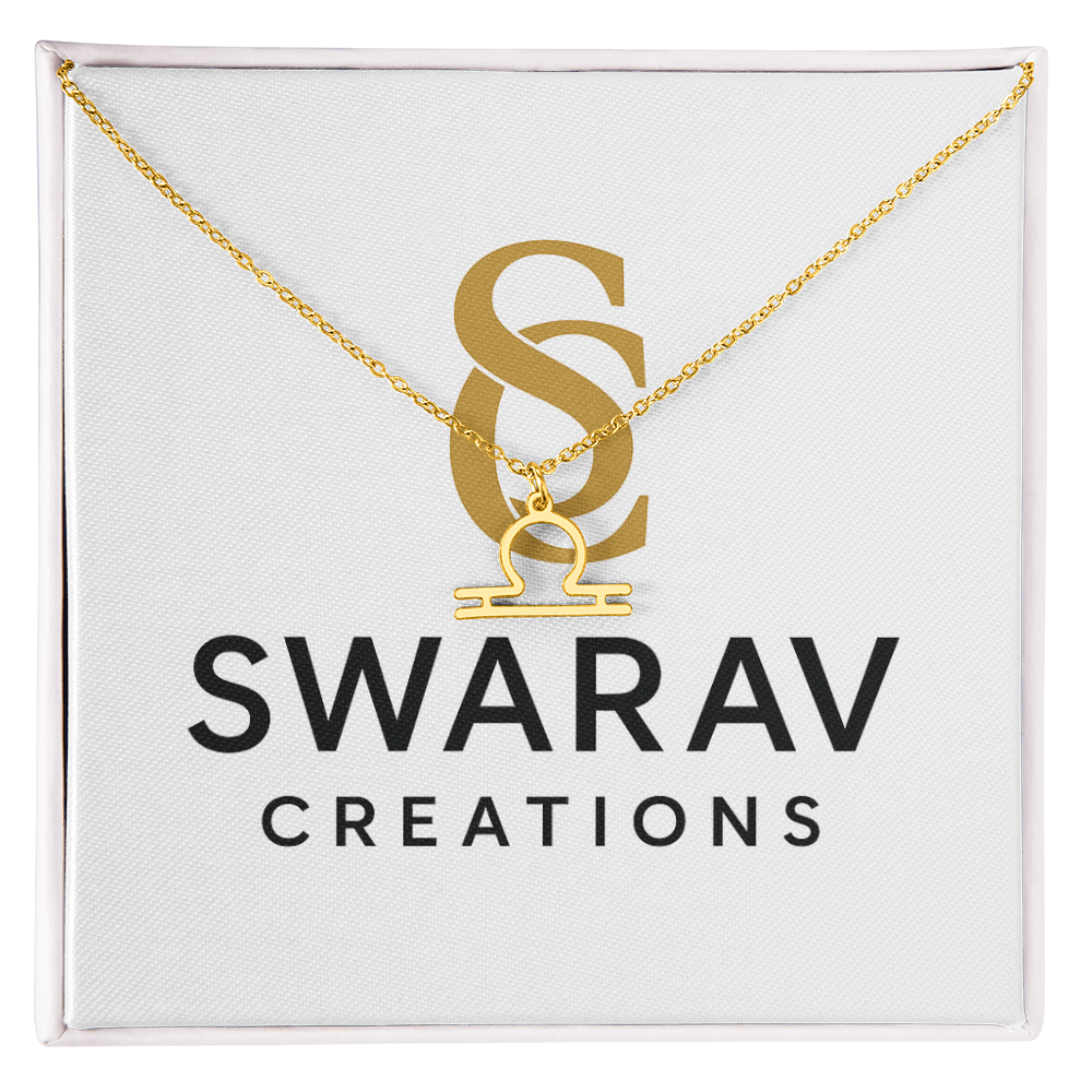 Personalized Zodiac Sign Necklace for Every Star Sign - Swarav Creations