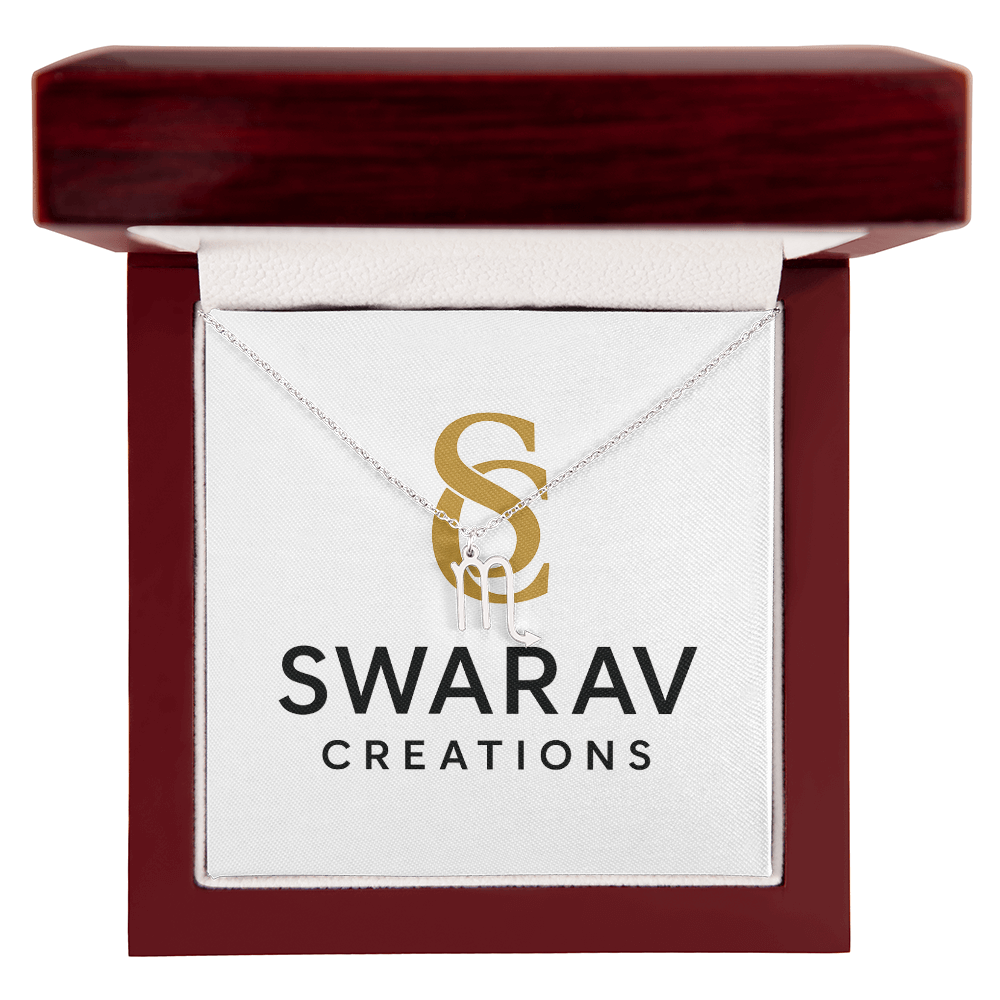 Personalized Zodiac Sign Necklace for Every Star Sign - Swarav Creations