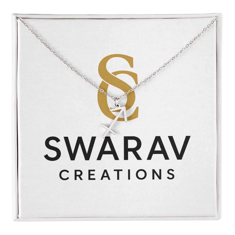 Personalized Zodiac Sign Necklace for Every Star Sign - Swarav Creations