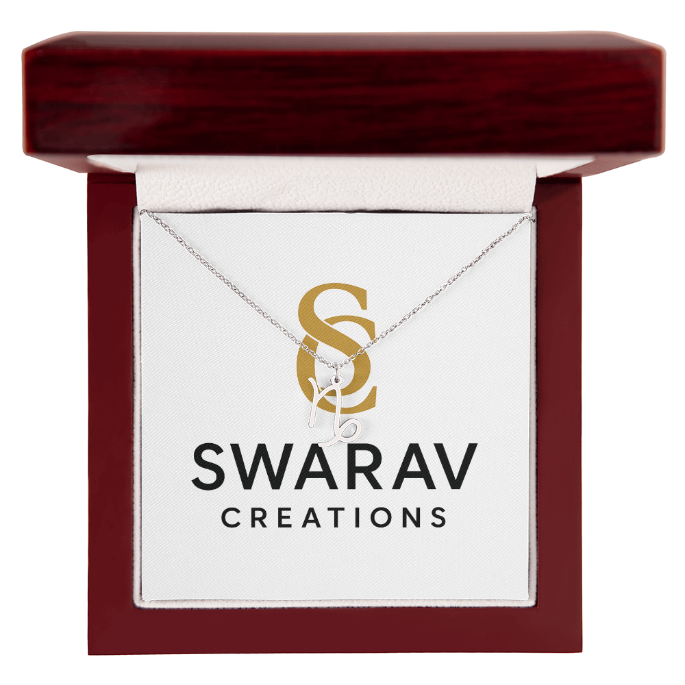 Personalized Zodiac Sign Necklace for Every Star Sign - Swarav Creations